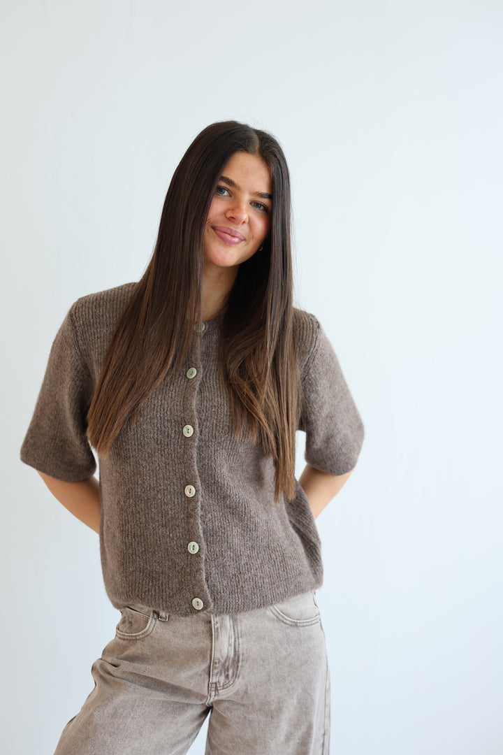 Kurzarm Cardigan Jolina