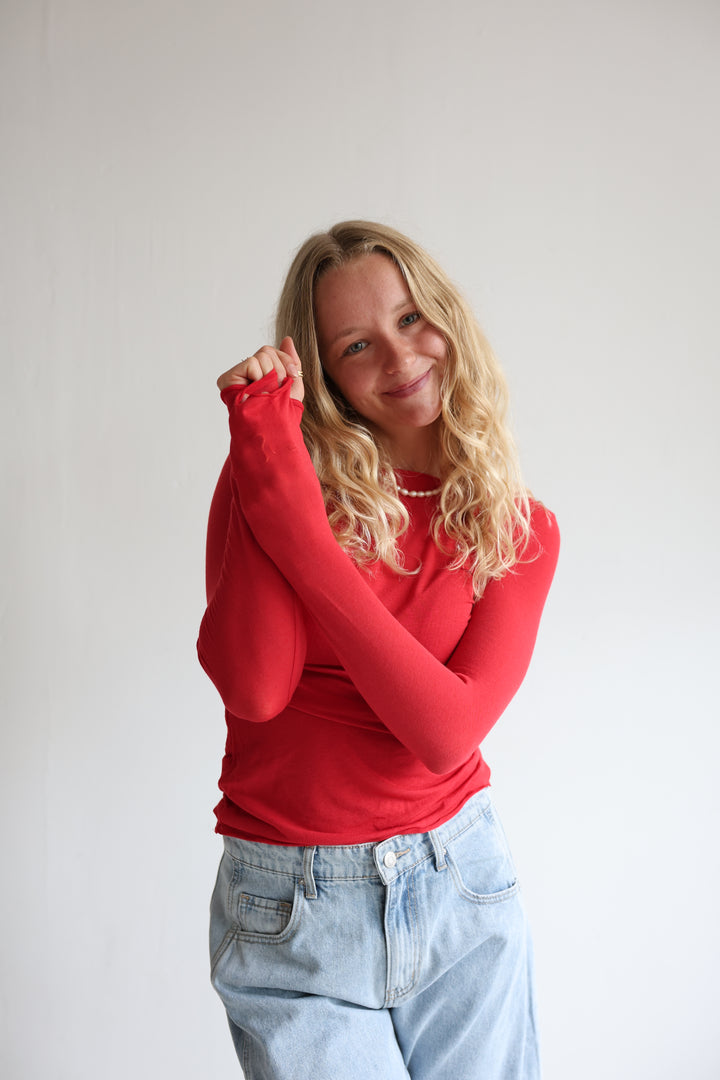 Cashmere Longsleeve Liliana (einfarbig)