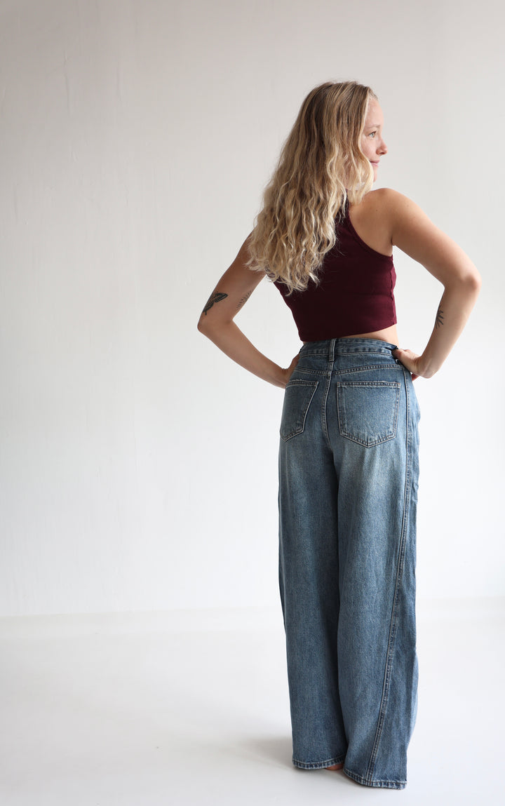 Relaxed Barrel Fit Jeans Juna