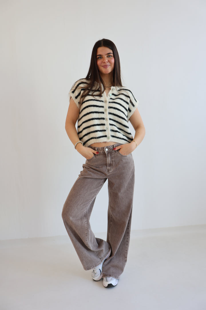 Gestreifte Weste Cosima
