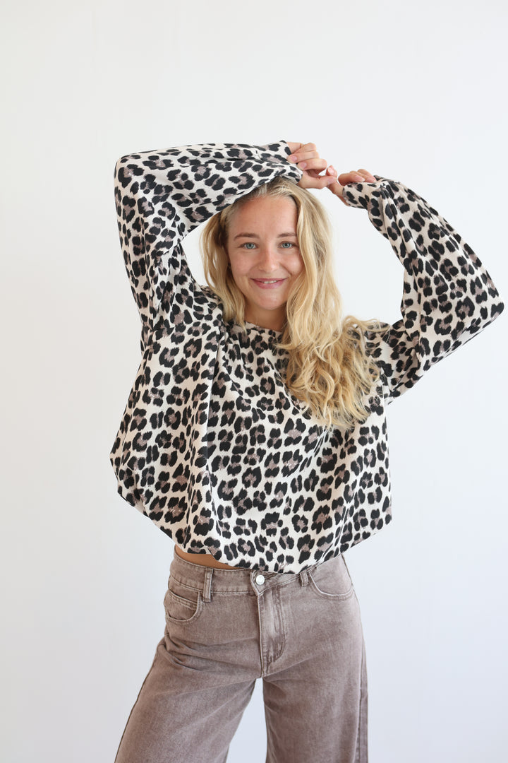 Wildprint Weekend Sweater