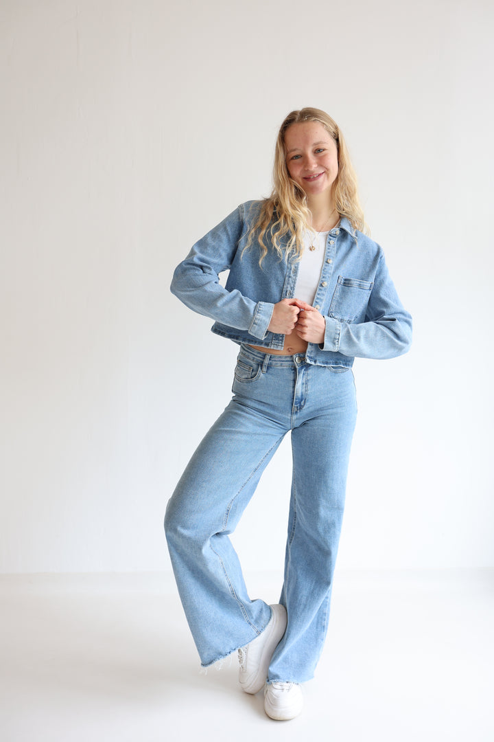 Cropped Jeansjacke Perfect Look
