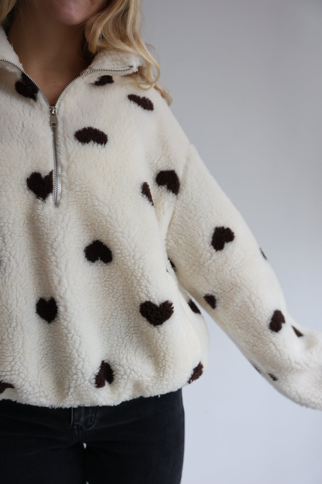 Teddy Zipper Warm Heart