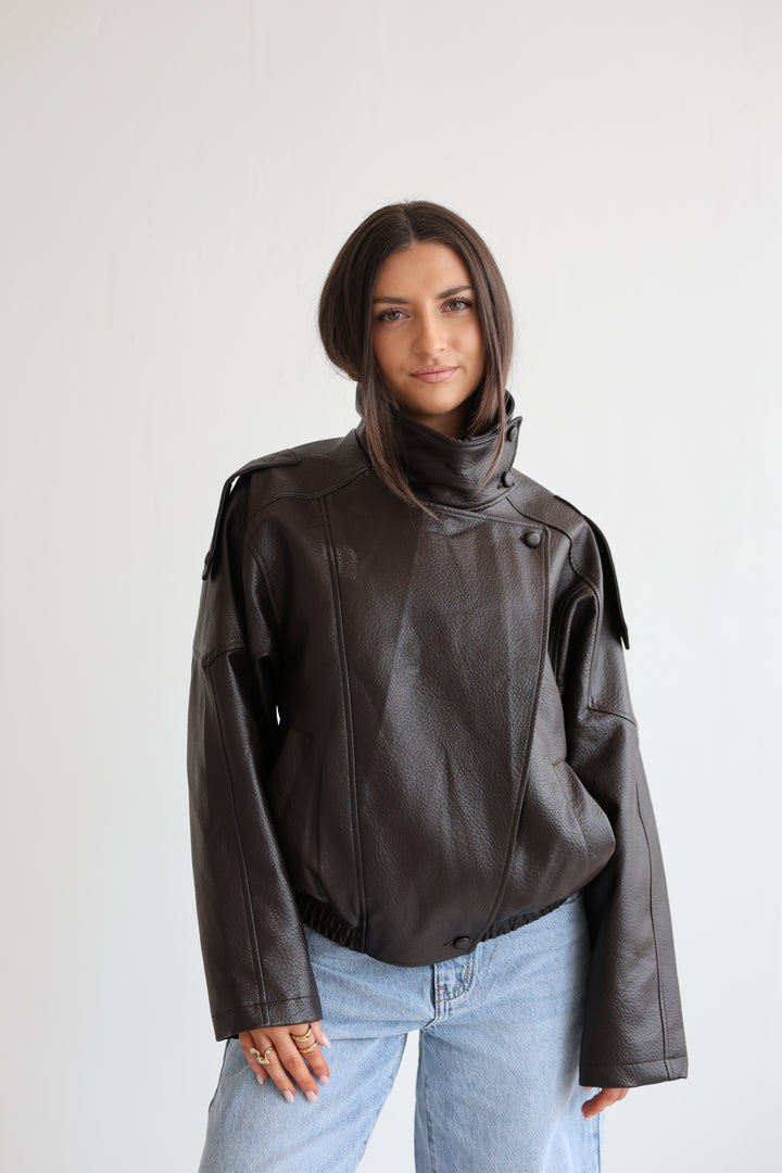 Oversize Bikerjacke Milano