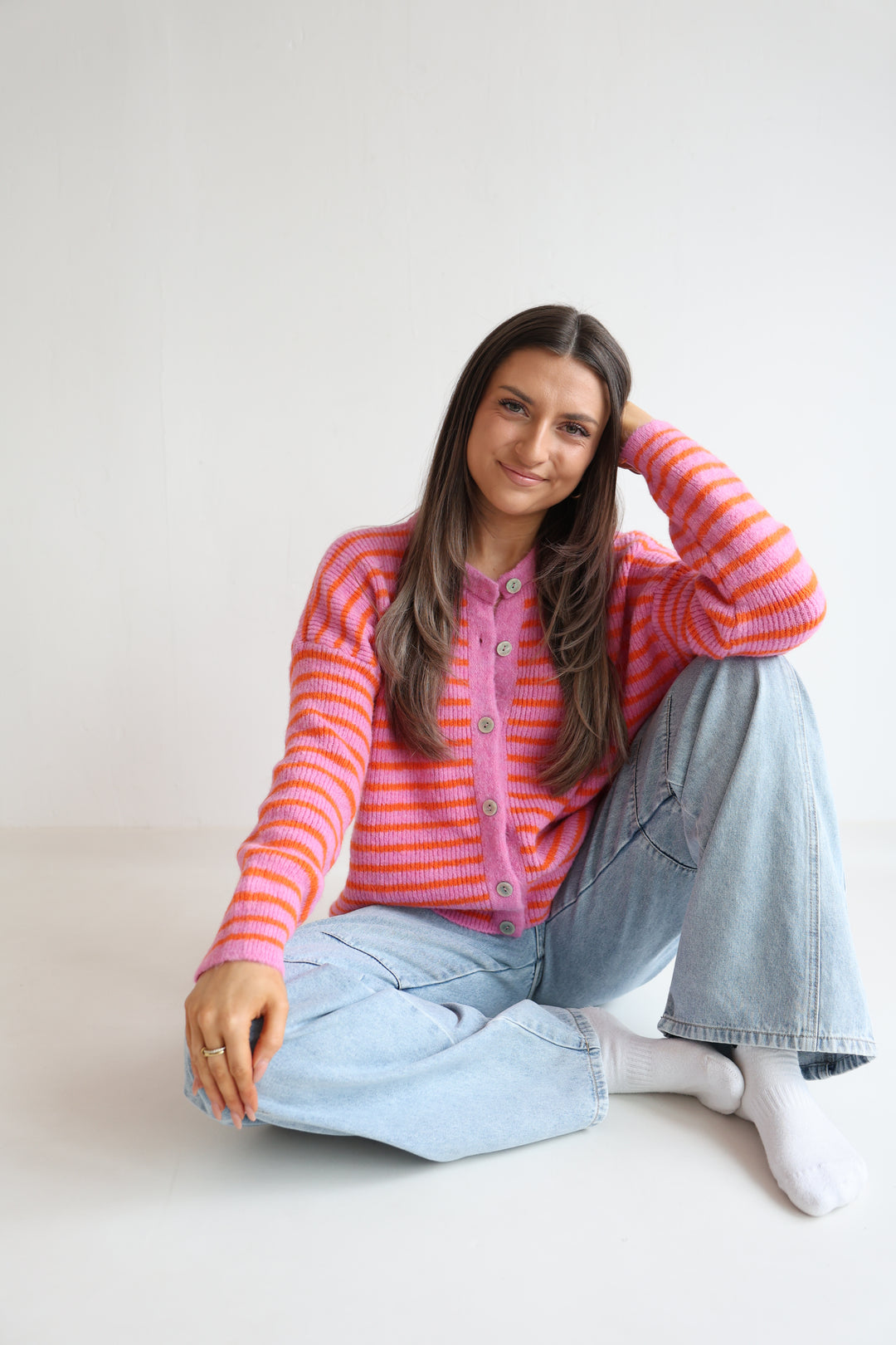 Gestreifter Cardigan Josephine