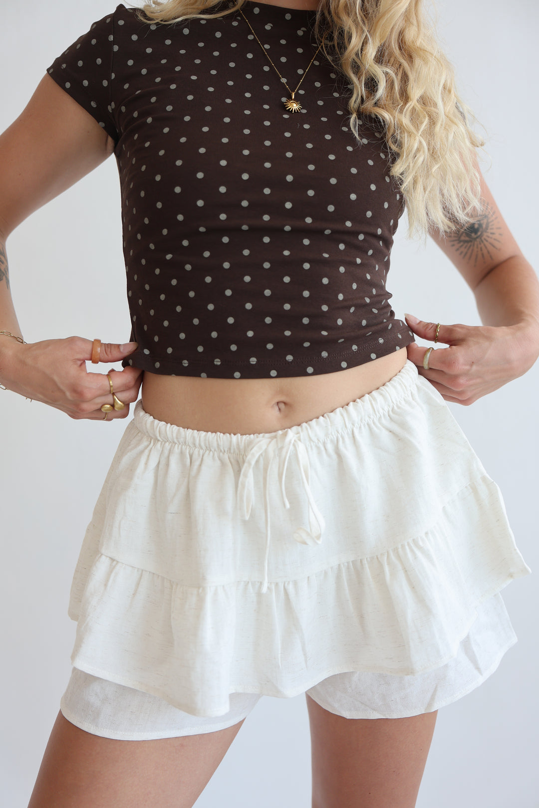 Soleil Viskose Skort