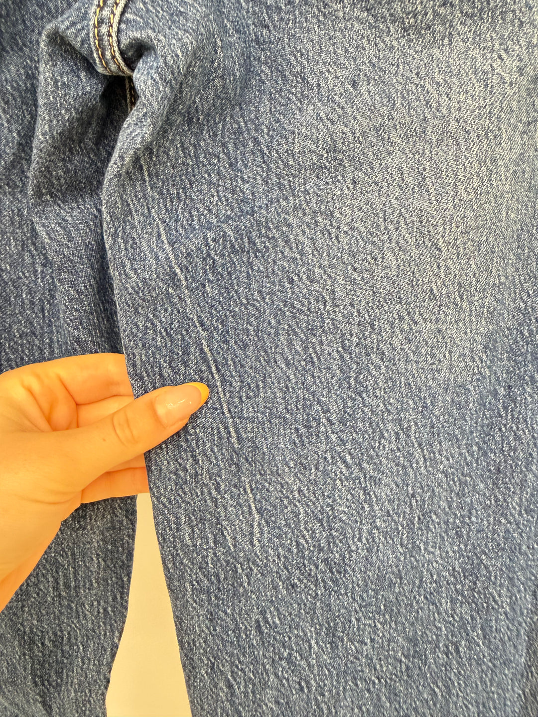 DEEP BLUE MOM JEANS DARK BLUE GR.S/36 (B-WARE)