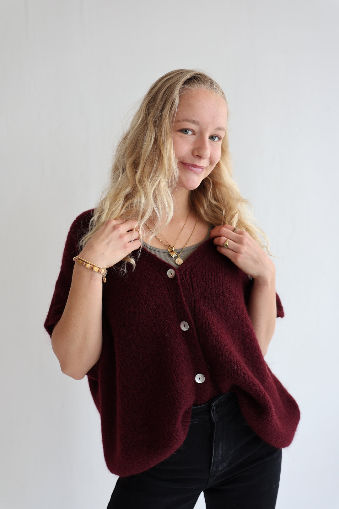 Lockere Pullunder-Weste Gina