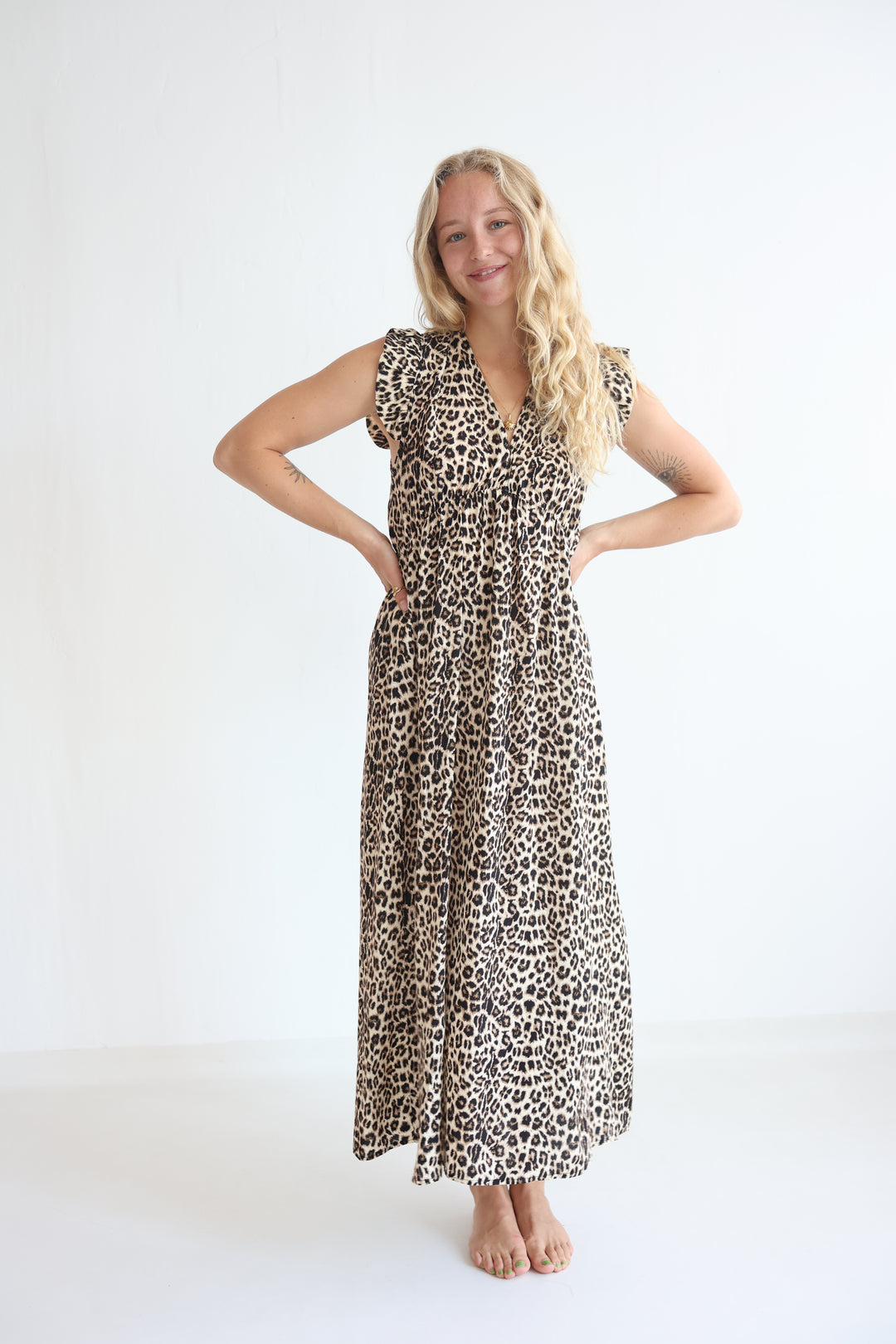 Langes Viskosekleid Mary