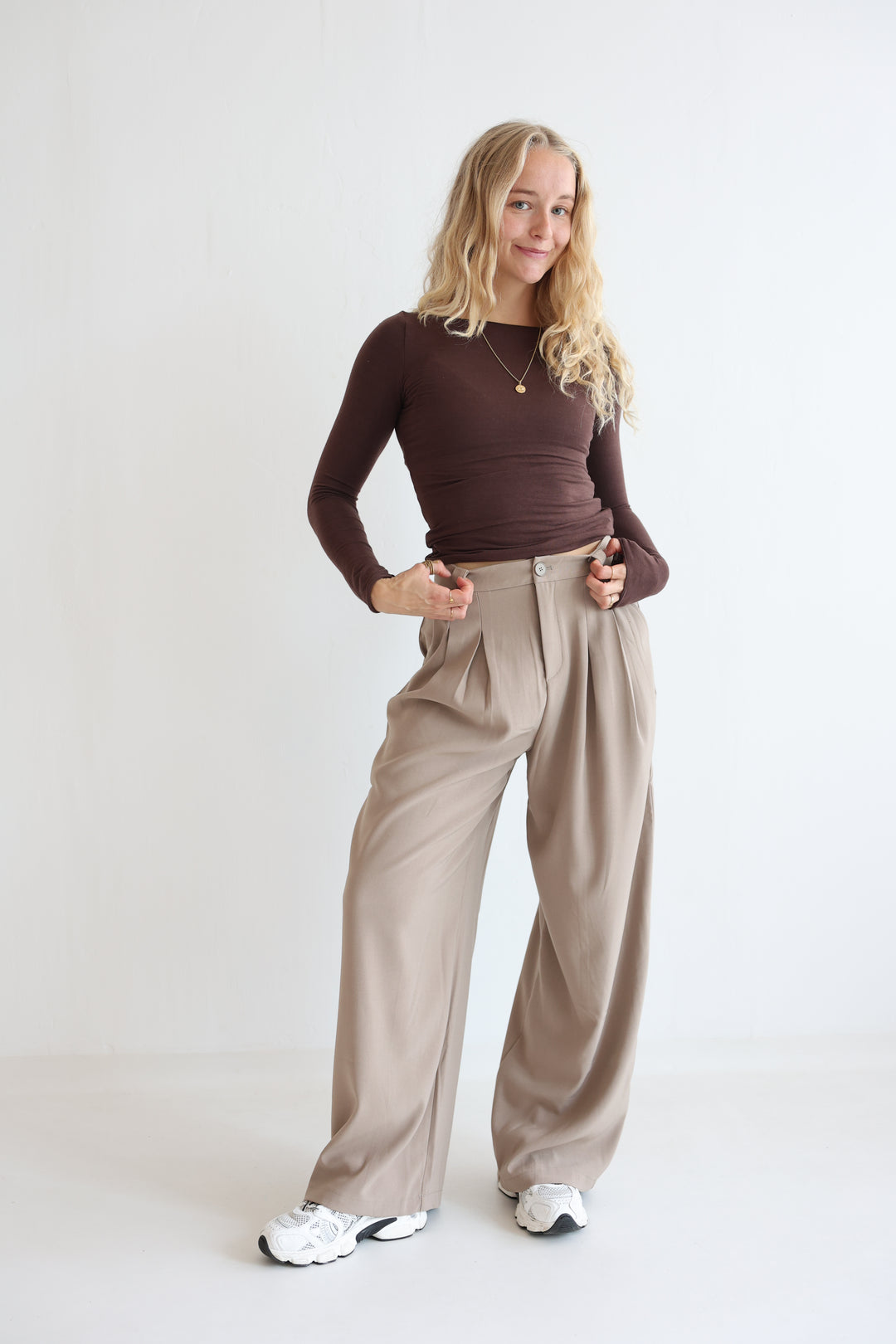 Bundfaltenhose Serena
