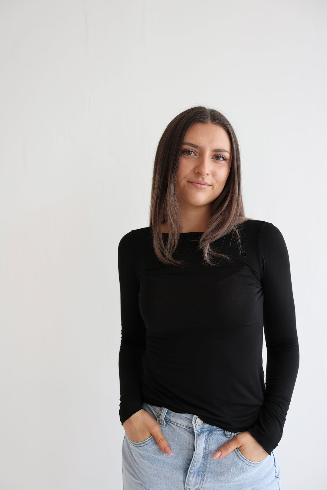 Cashmere Longsleeve Liliana (einfarbig)