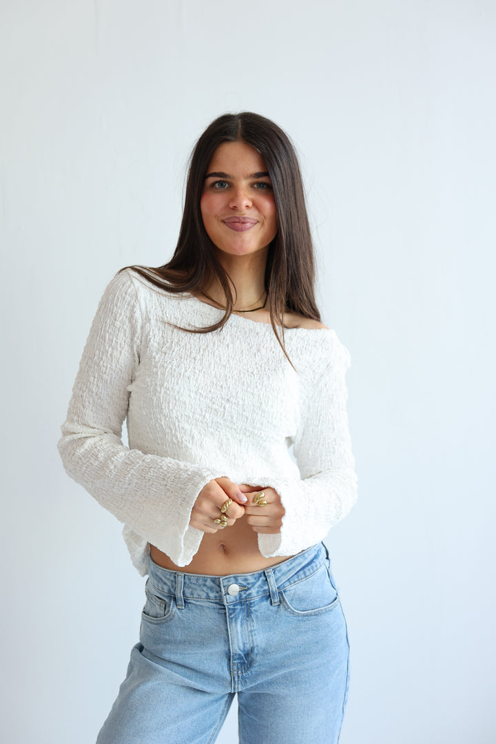 Longsleeve mit Struktur Ina