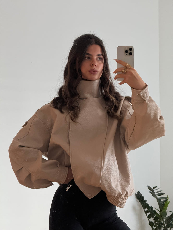 Oversize Bikerjacke Milano