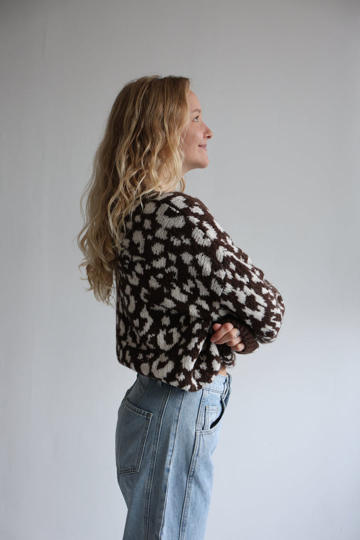Soft Leopard Knit