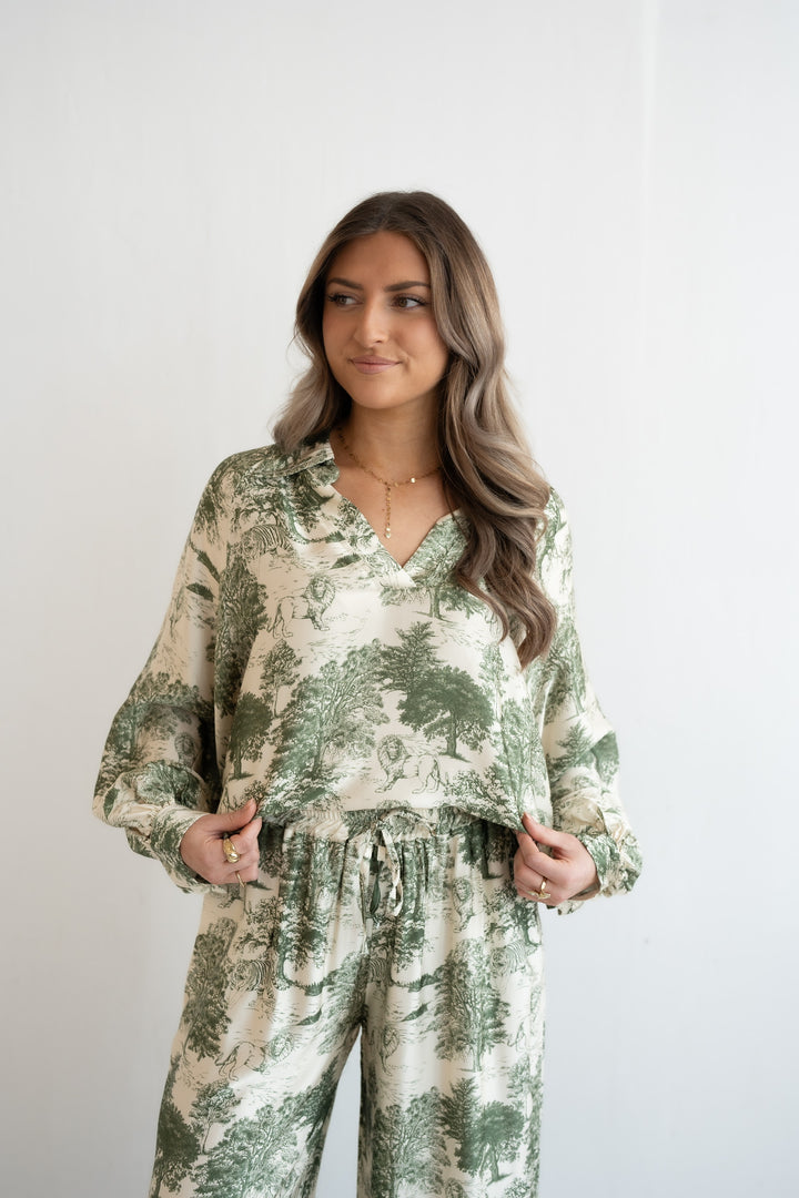 Luxury Bluse (lang)