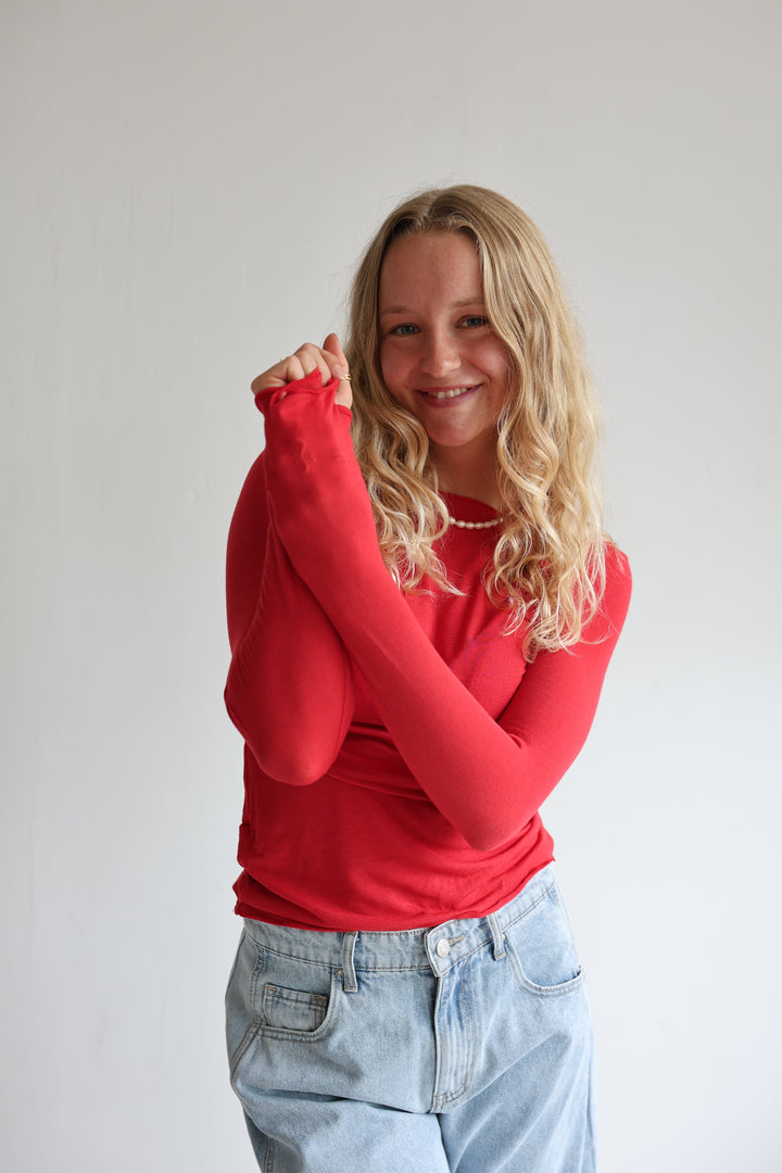 Cashmere Longsleeve Liliana (einfarbig)