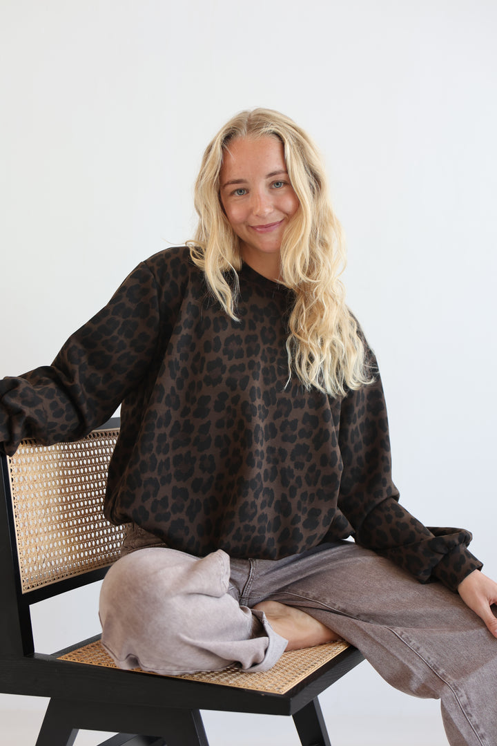 Wildprint Weekend Sweater