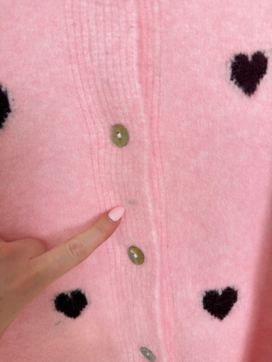 ROSE HEART KNIT (B-WARE)