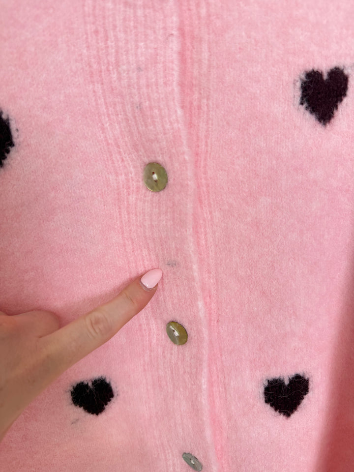 ROSE HEART KNIT (B-WARE)
