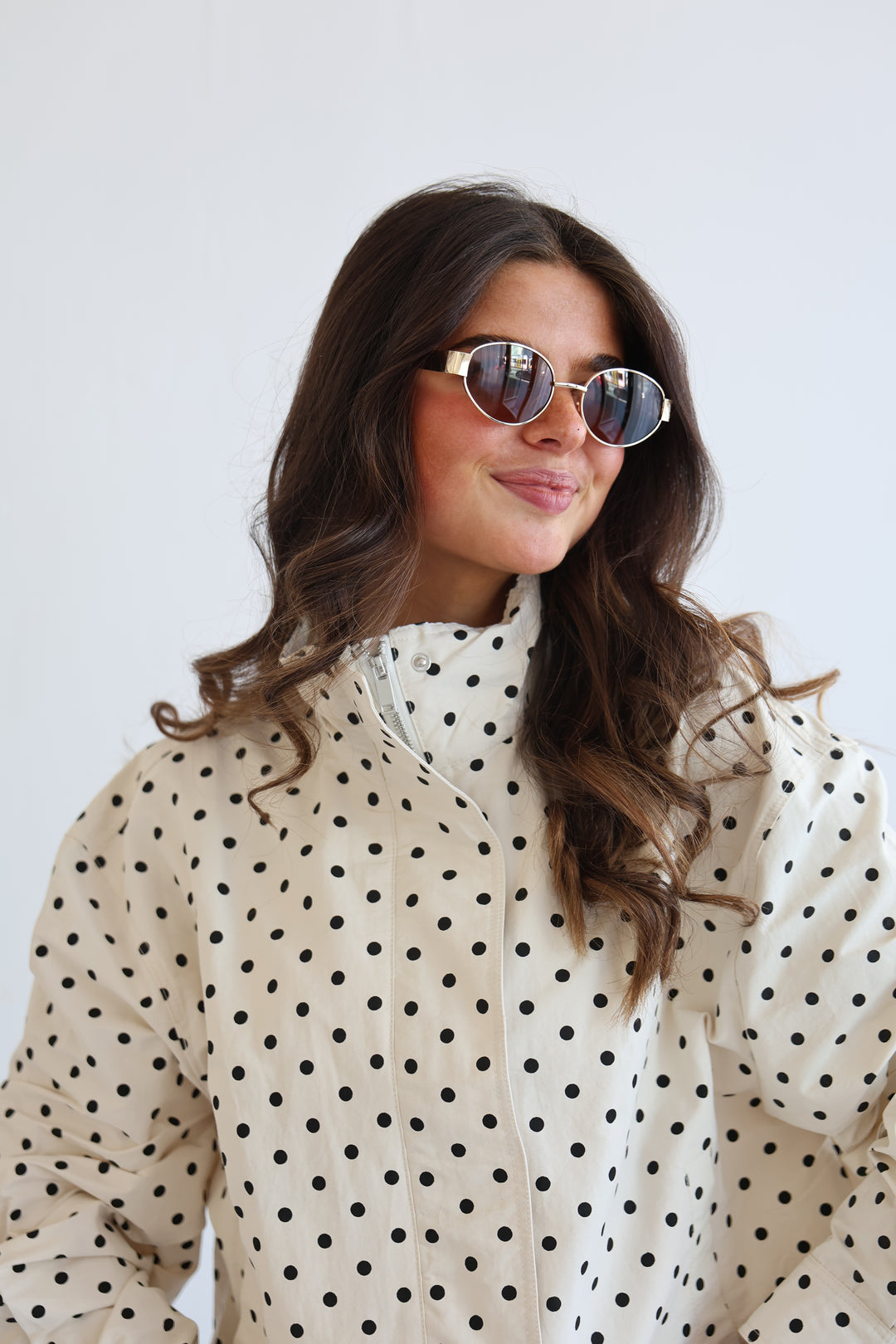 Oval Aviator Sunglasses