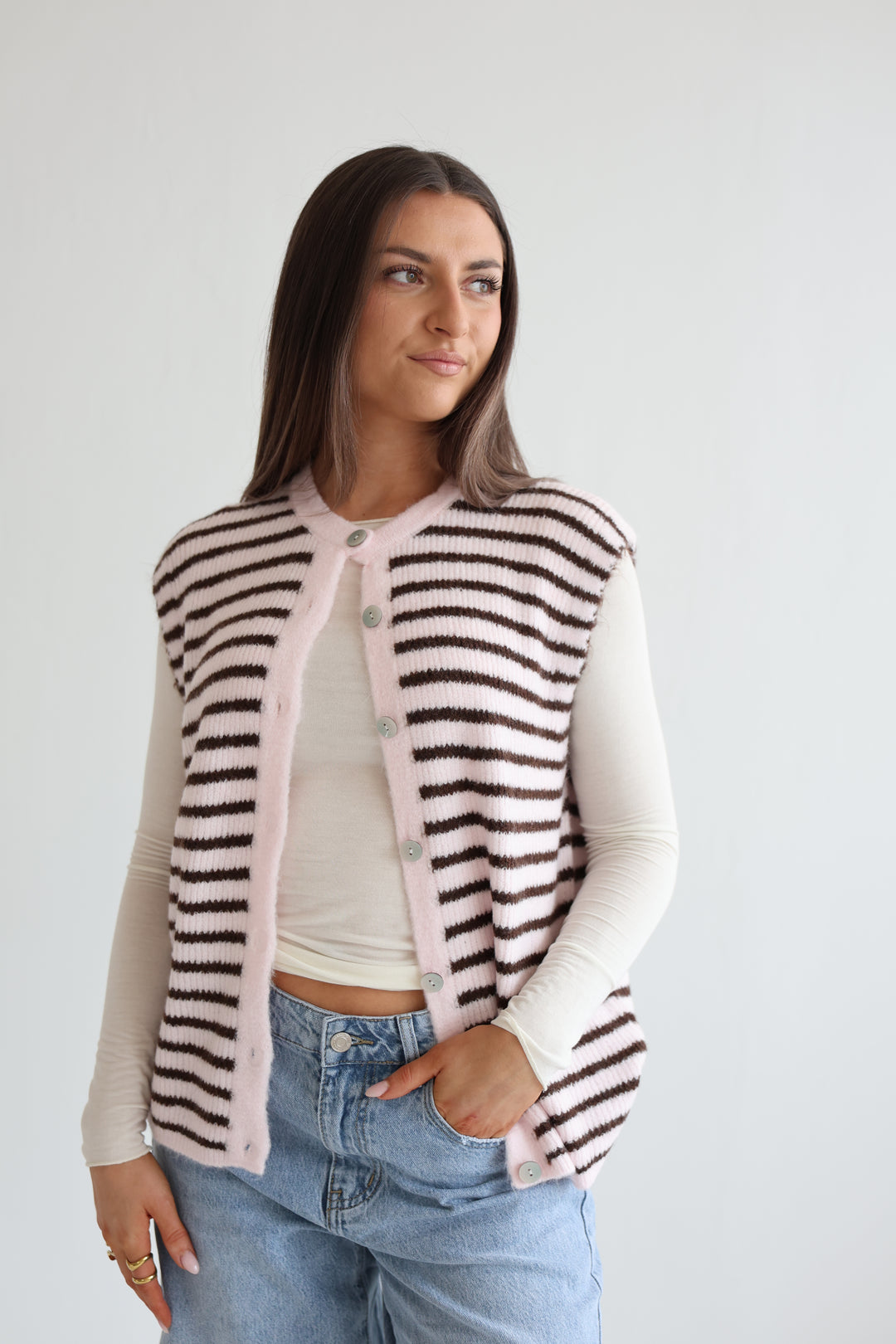 Gestreifte Weste Josephine