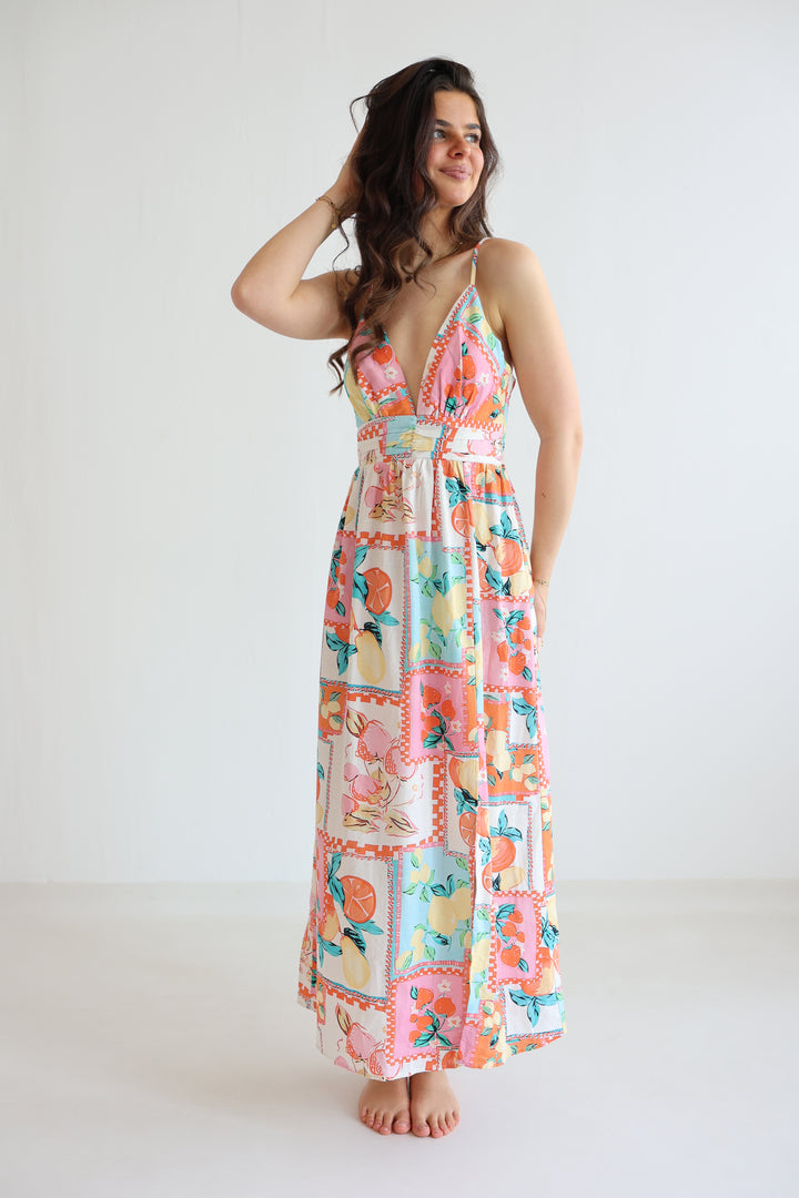Langes Kleid Bella Italia