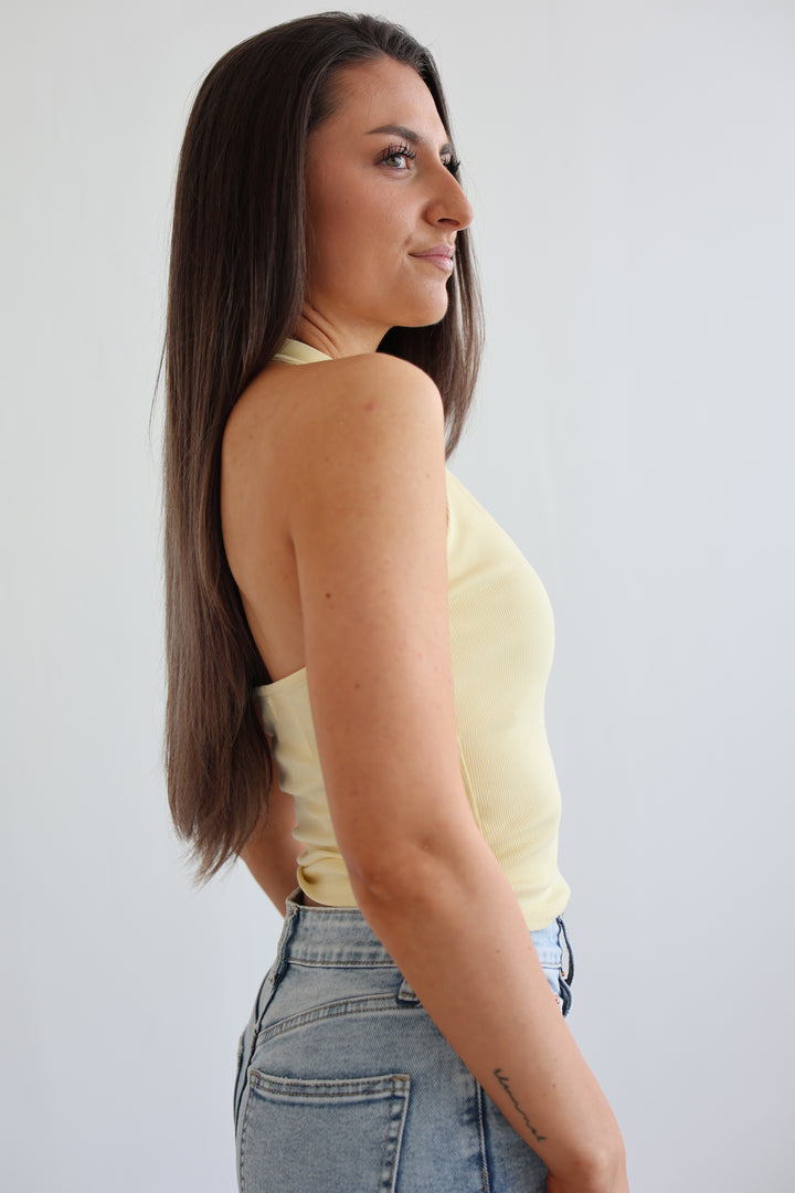 Slim Fit Neckholder Top
