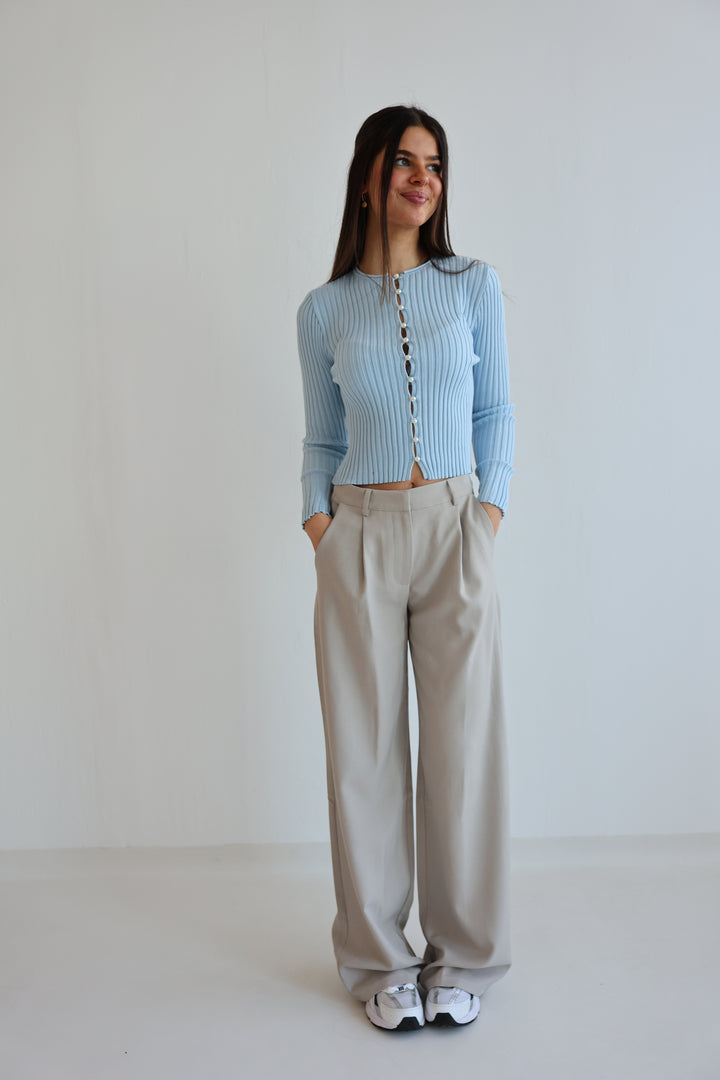 Bundfaltenhose Casual Look