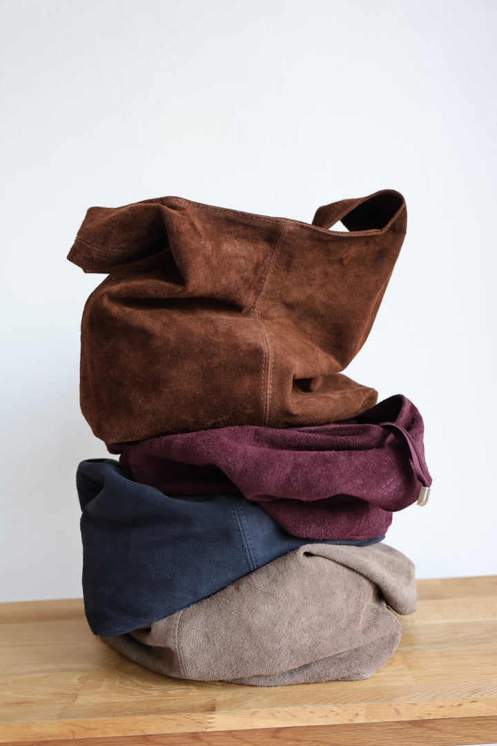 Handtasche aus Wildleder Chestnut Dream