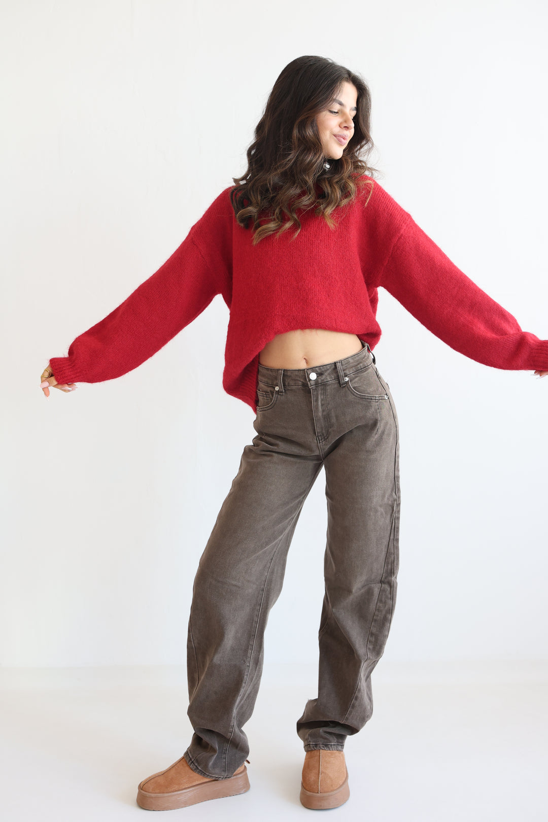 Red Velvet Cloud Sweater