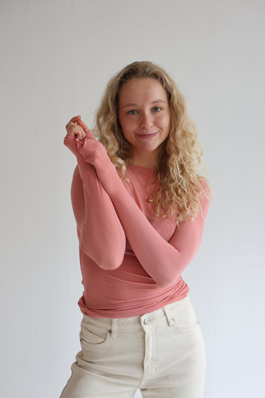 Cashmere Longsleeve Liliana (einfarbig)