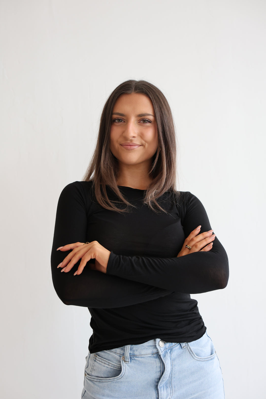 Cashmere Longsleeve Liliana (einfarbig)