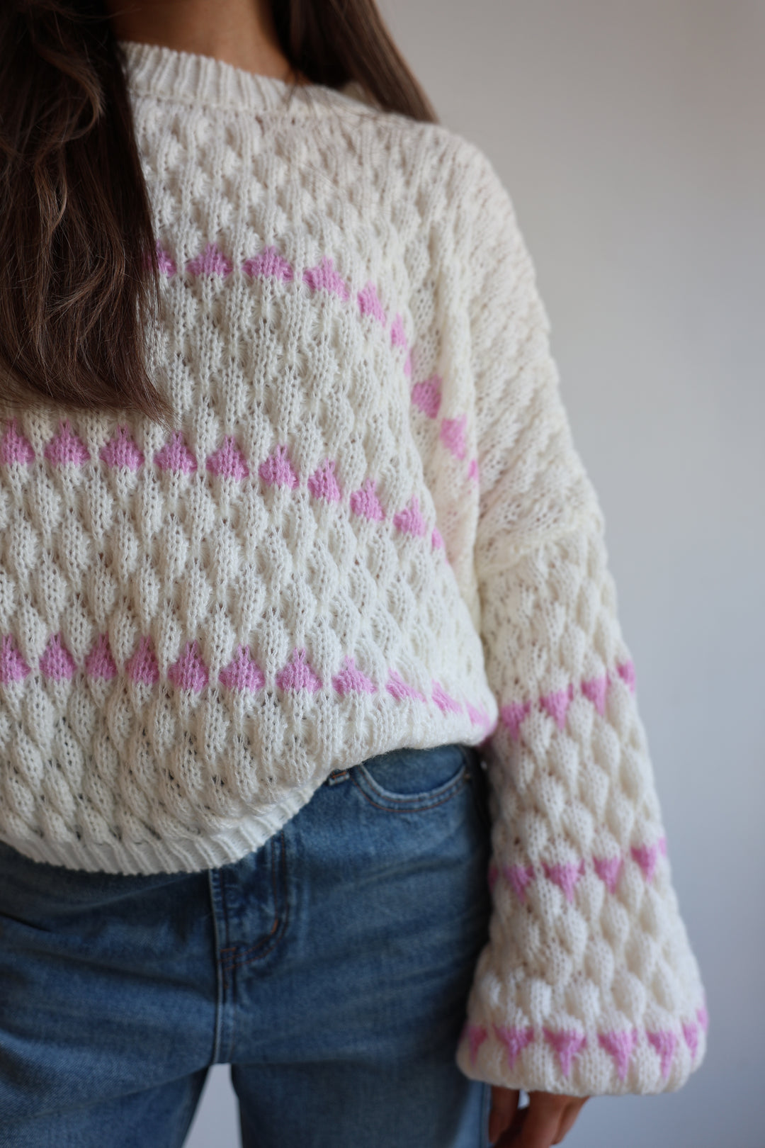 Bubble Knit Pullover