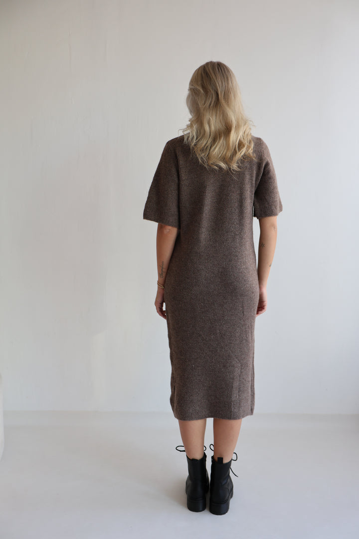 Langes Strickkleid Nuna