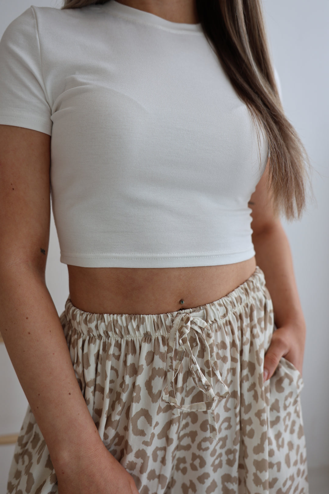 Cropped T-Shirt Summer Vibes