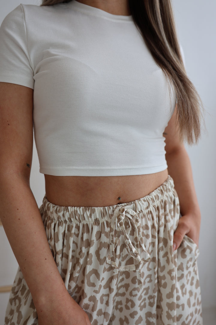 Cropped T-Shirt Summer Vibes