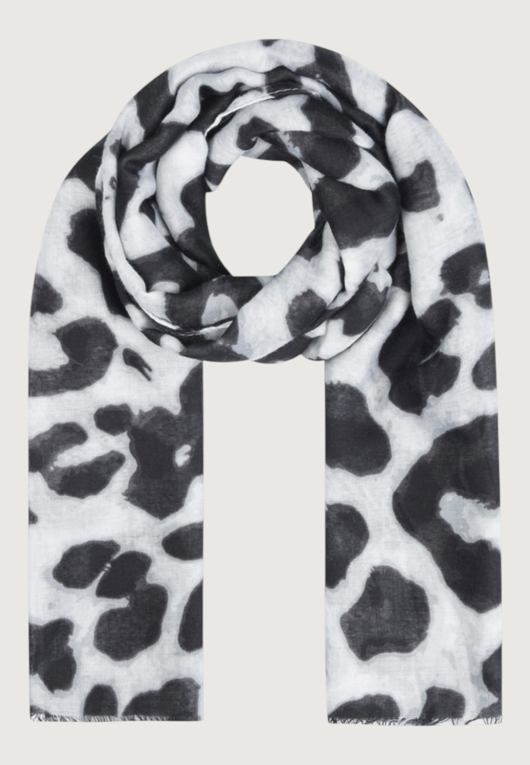 Langes Tuch mit Leoprint