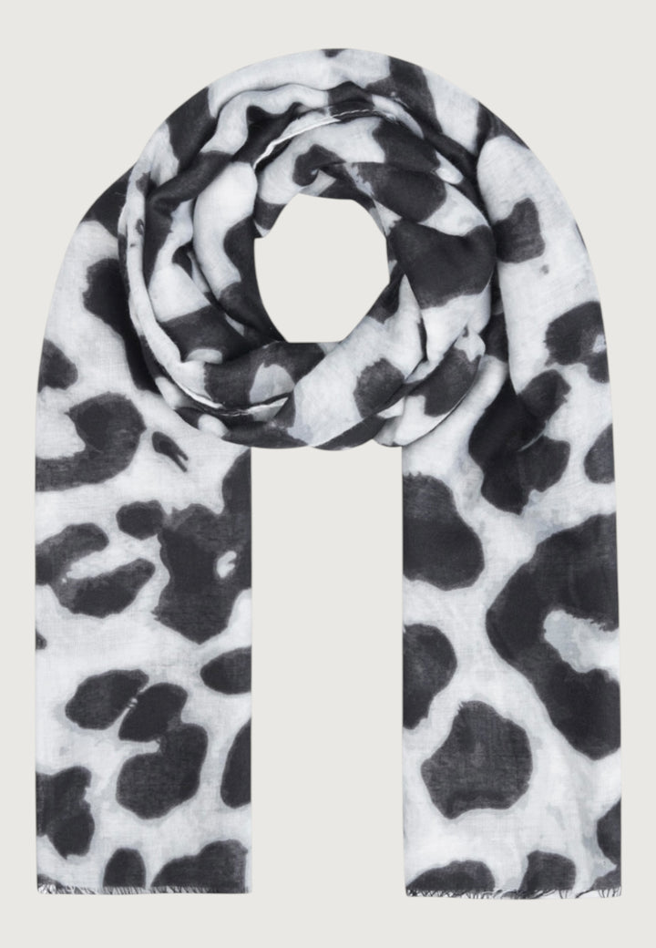 Langes Tuch mit Leoprint
