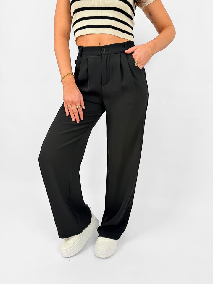 Lange Hose mit geradem Schnitt Sina