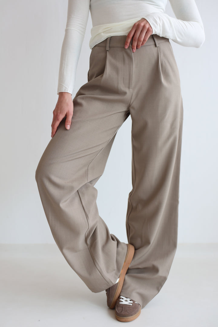 Bundfaltenhose Casual Look