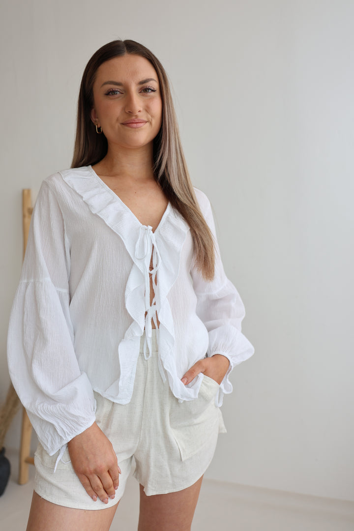 Rüschenbluse Leyla