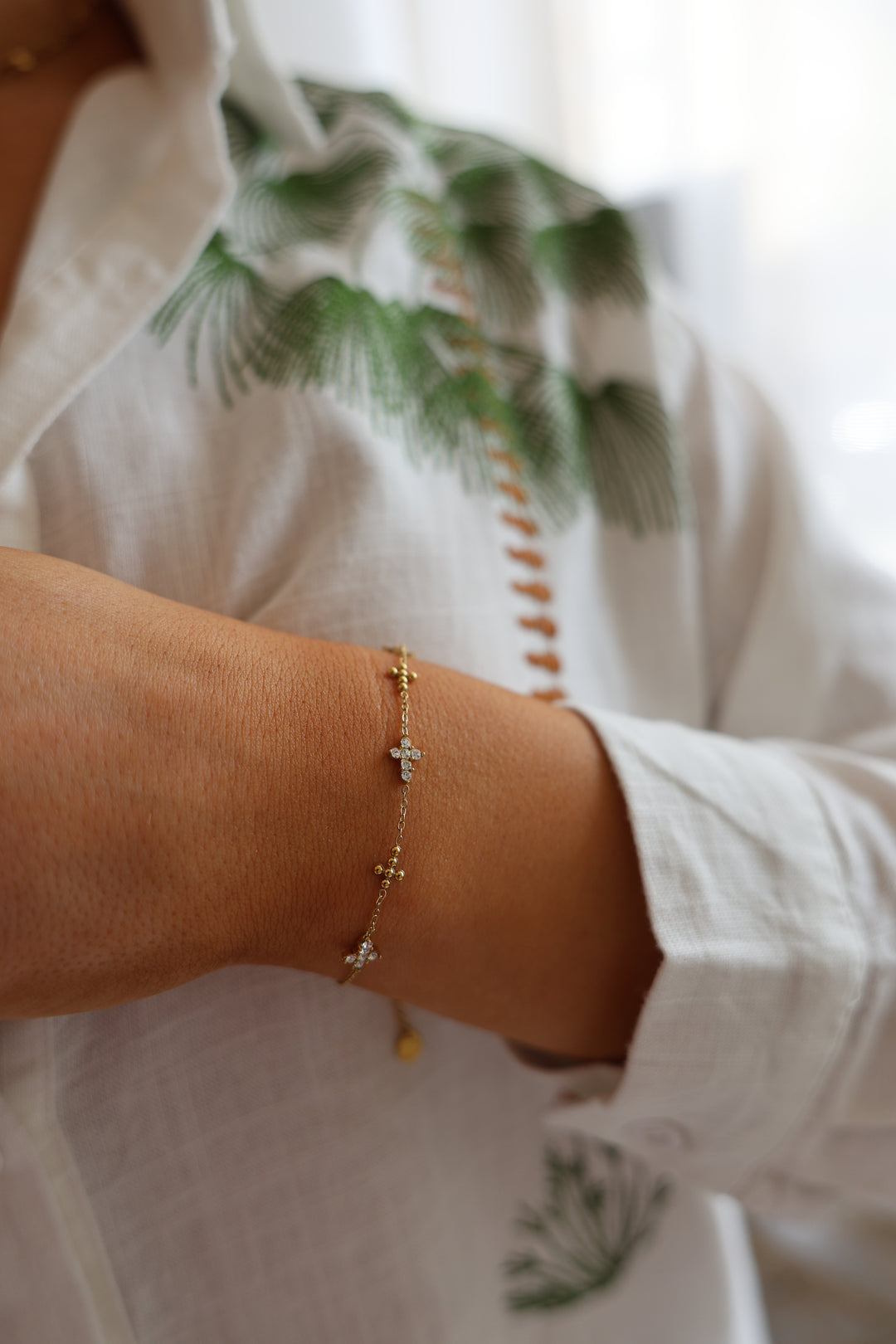 Armband Dots Cross