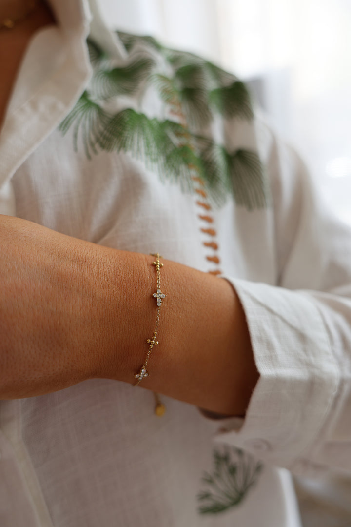 Armband Dots Cross