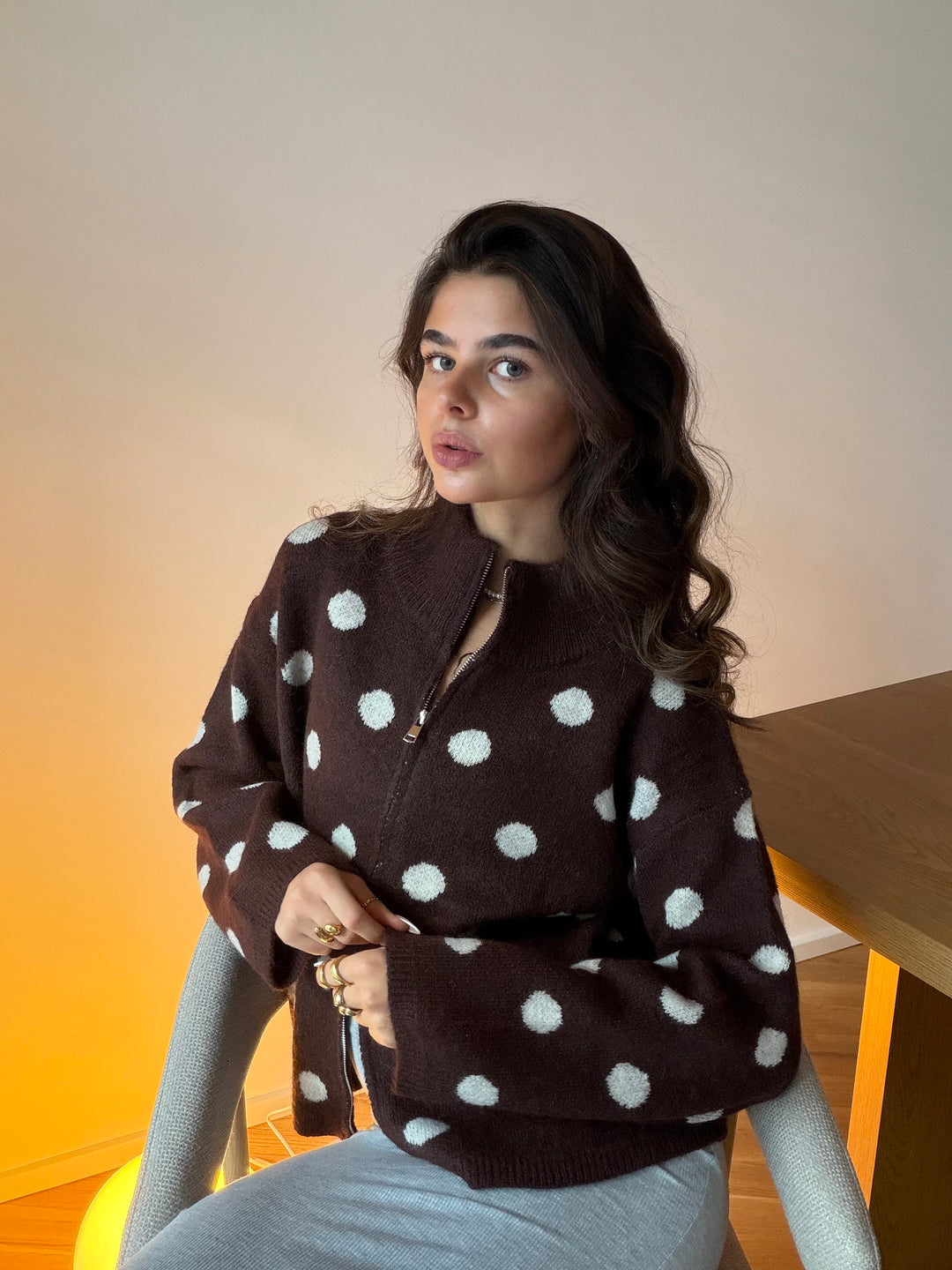 Dottie Zip Knit