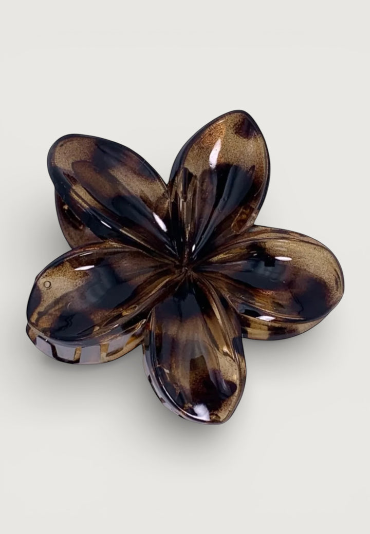 Haarspange Dark Hawaii