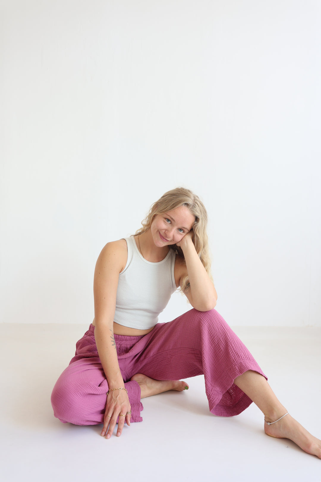 Casual Musselin Pants Petite