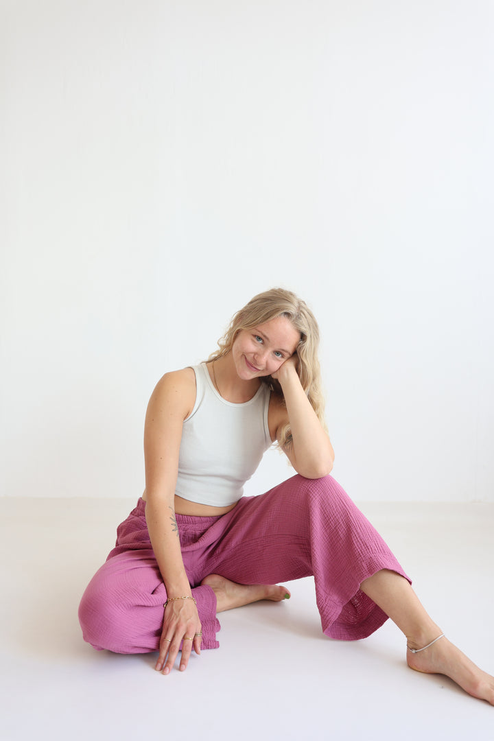 Casual Musselin Pants Petite
