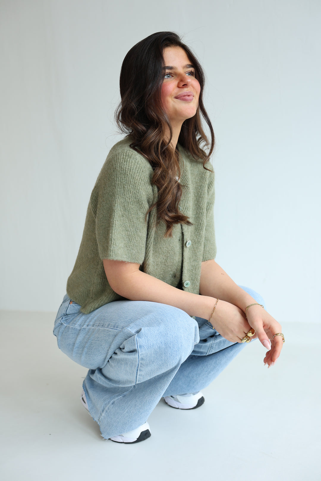 Kurzarm Cardigan Jolina