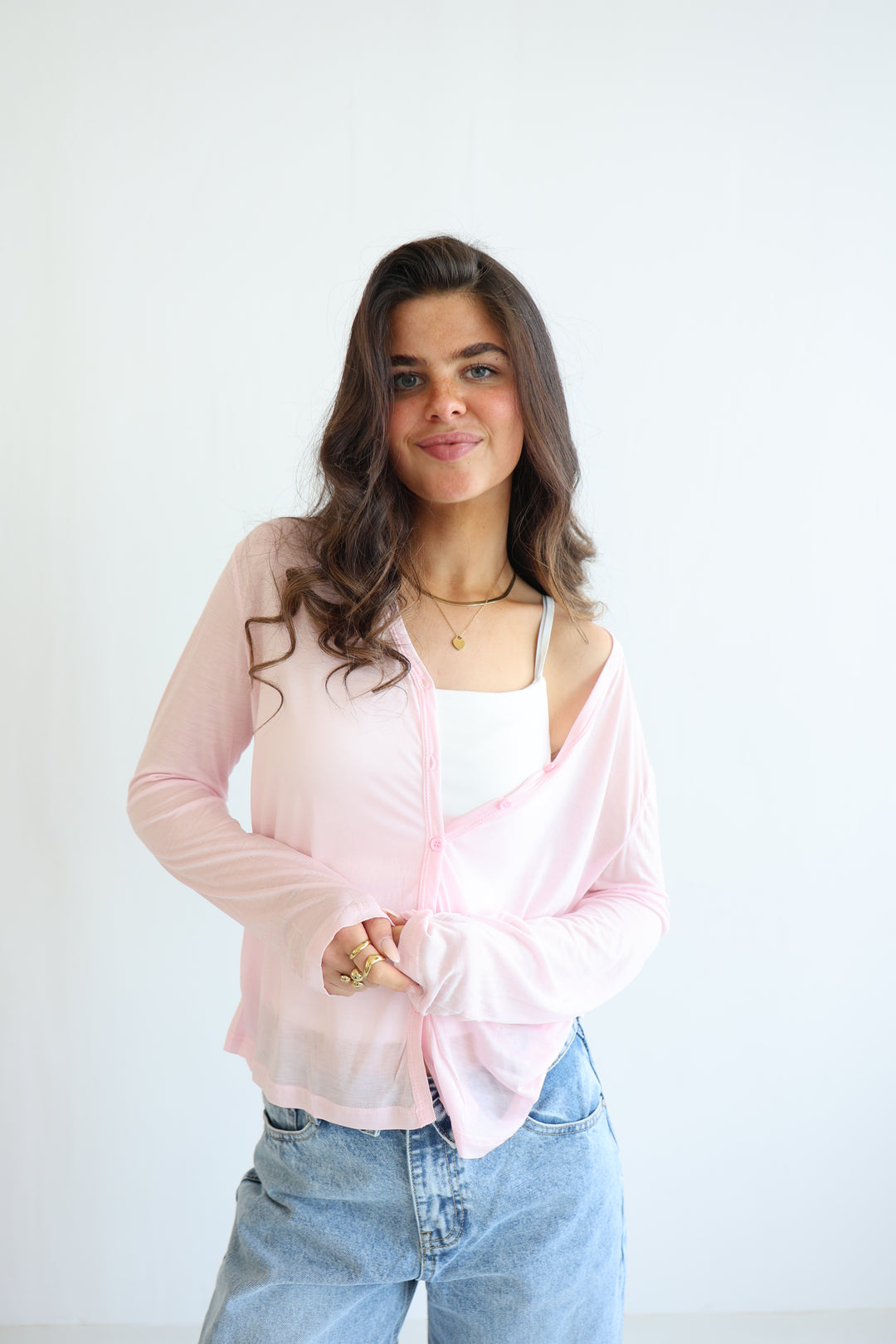 Lightweight Sheer Cardigan