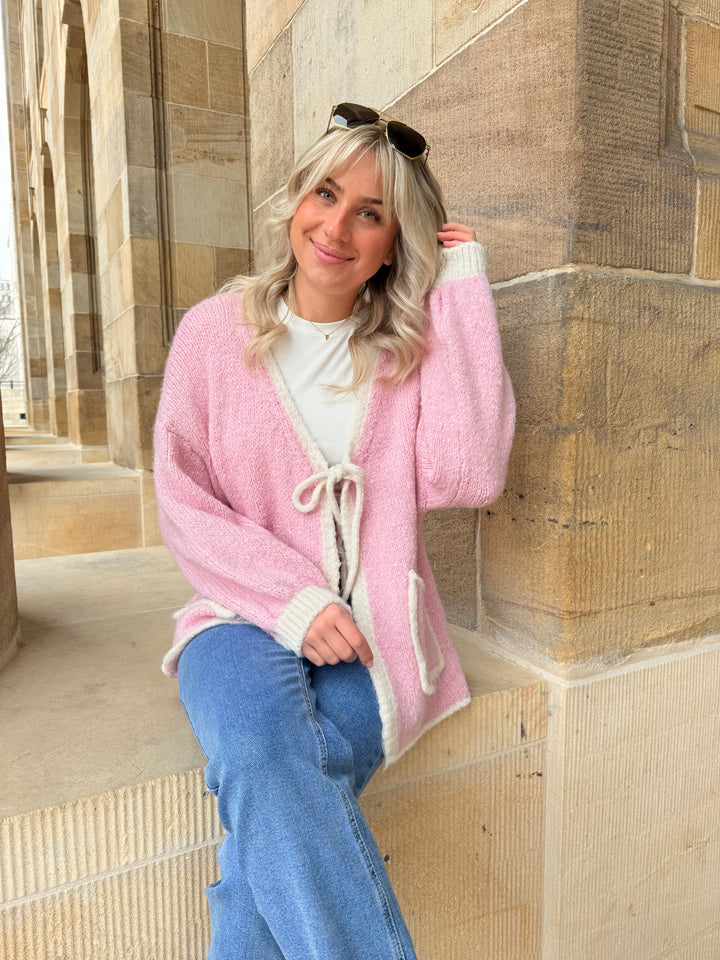 Oversize Cardigan Pretty Pastell